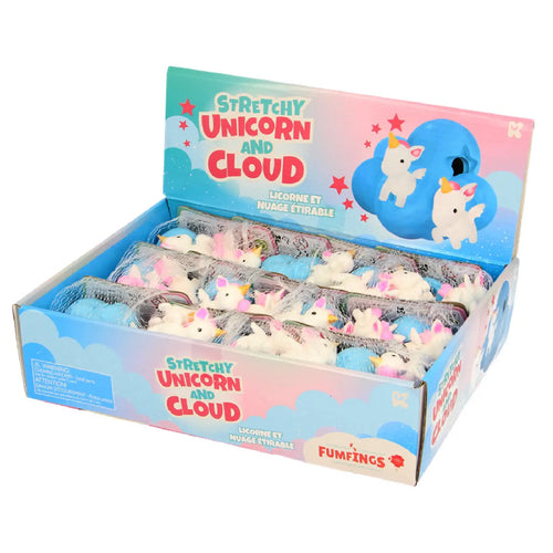 Stretchy Unicorn & Rainbow Cloud Sensory Toy