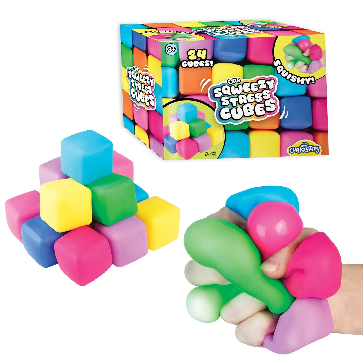 Sqweezy Stress Cubes