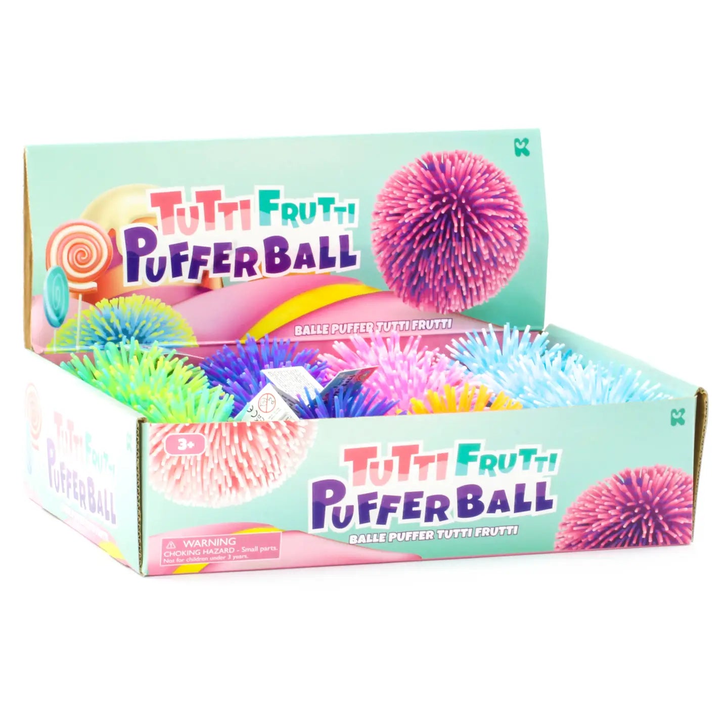 Tutti Frutti Puffer Ball Toy