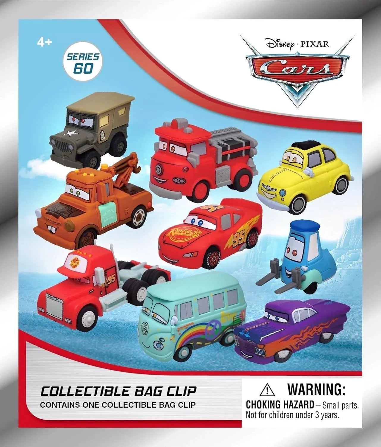 Cars 3D Bagclip Blindbag